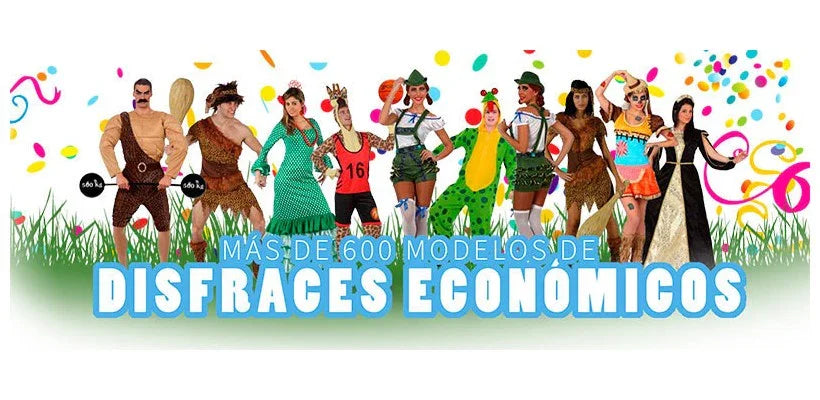 Los disfraces más económicos en internet - Disfraces Simon