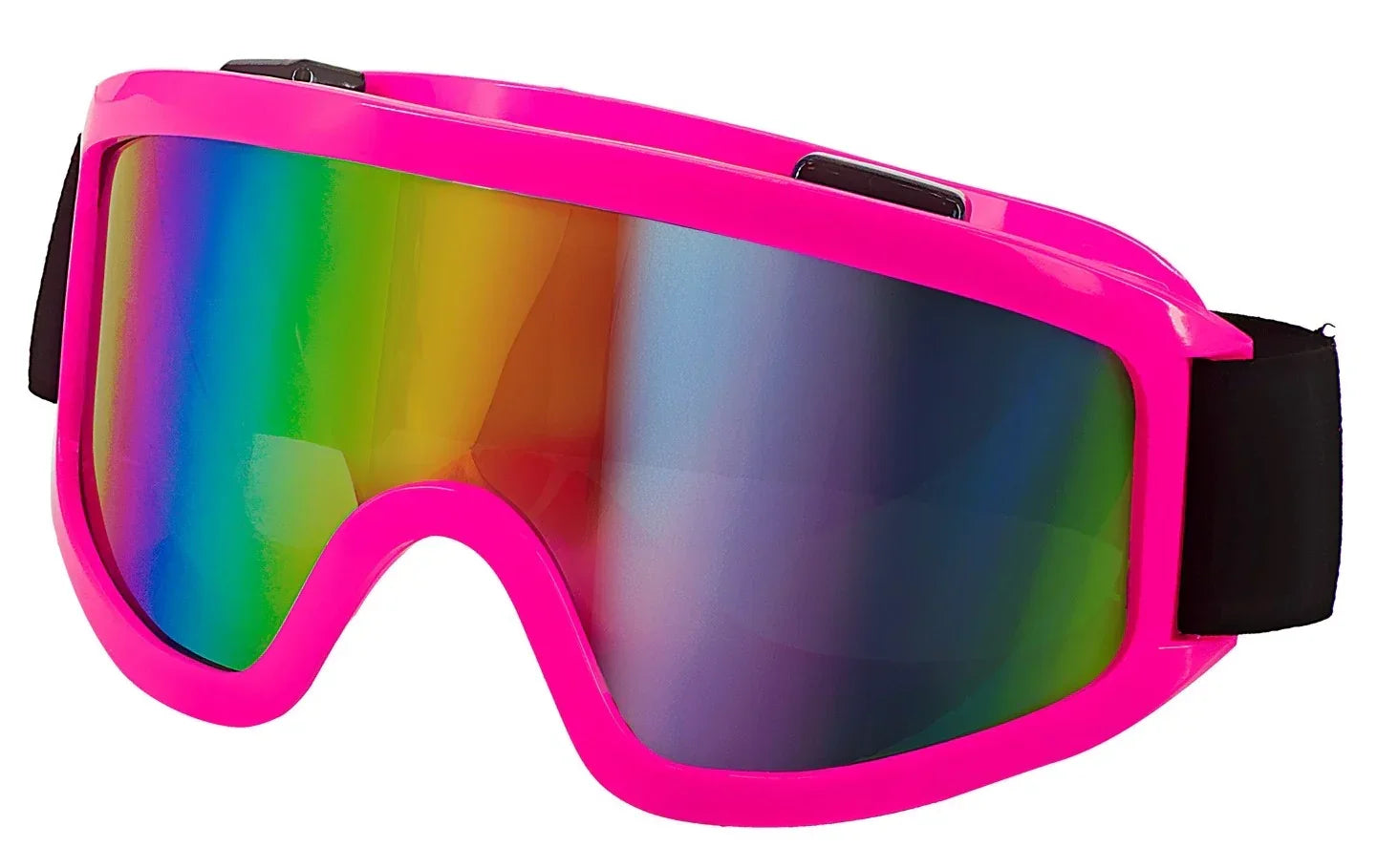 Gafas de Esquí o Snowboard Años 80 Rosa Neón Gafas Widmann