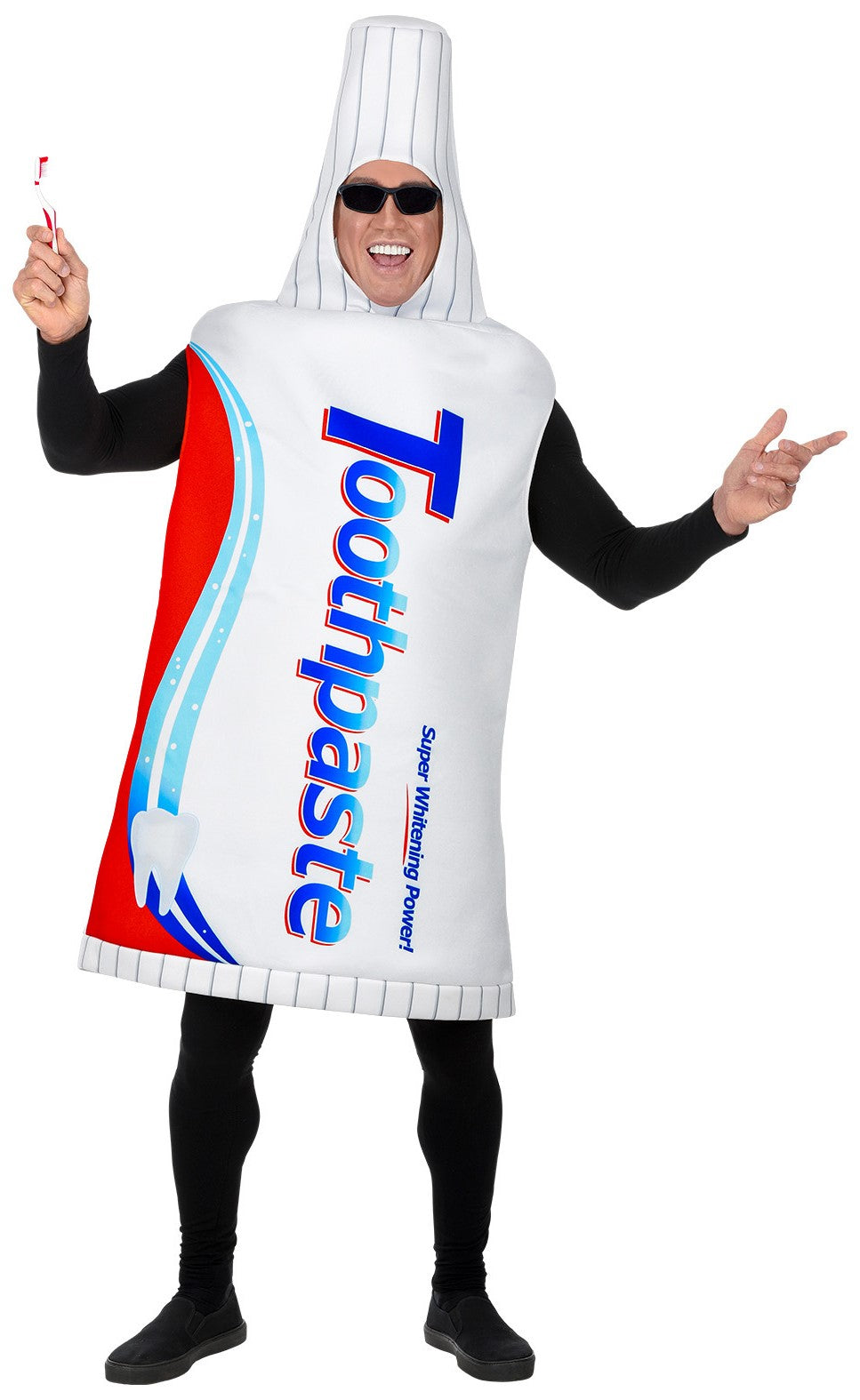 Disfraces en Pareja de Diente y Tubo de Pasta de Dientes