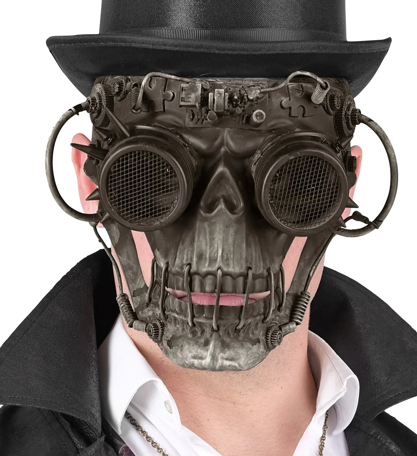 Máscara de Calavera Steampunk Steampunk Widmann