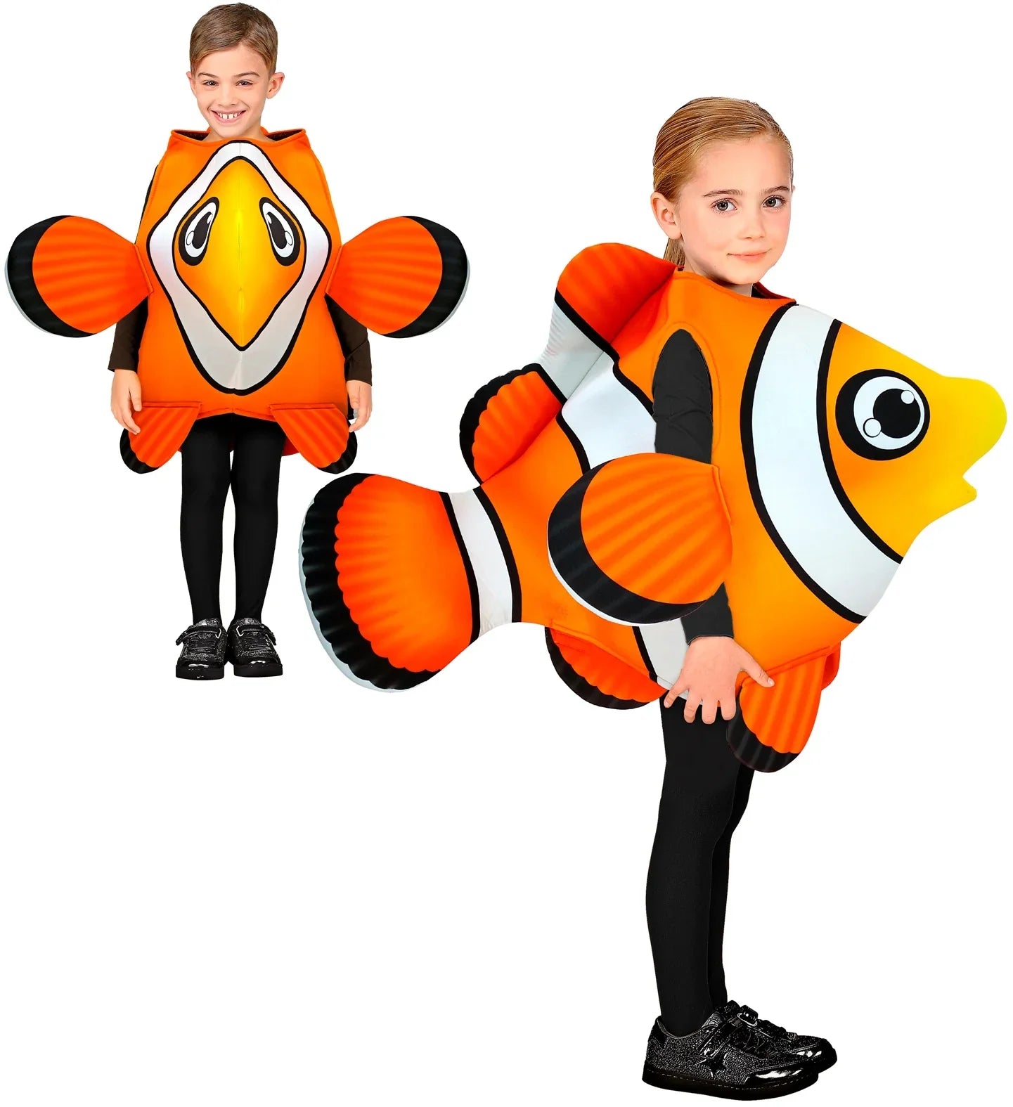 Disfraz de Nemo Pez Payaso Naranja Infantil Peces y Animales Marinos Widmann