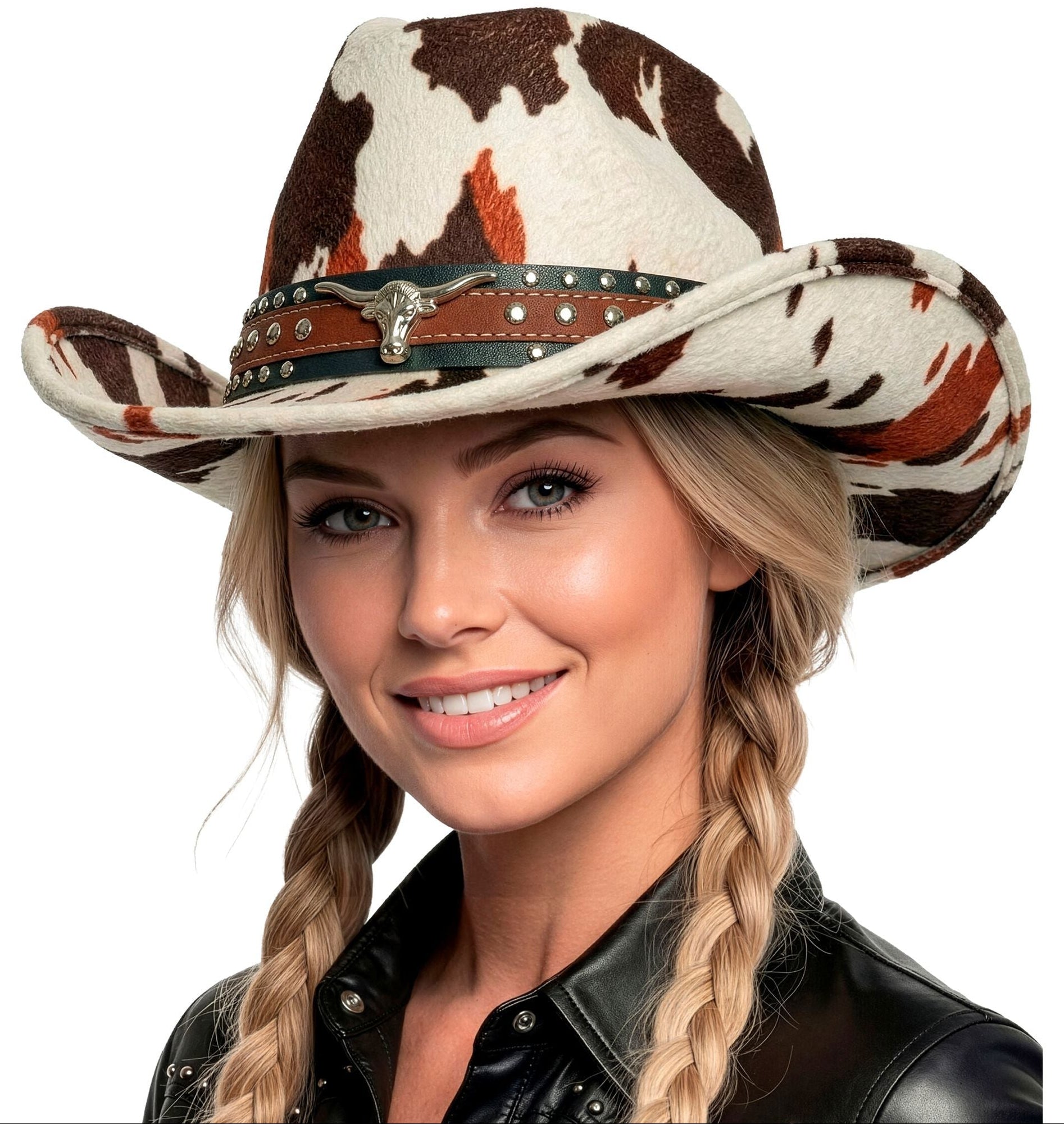 Cappello da cowboy Montana Animalier