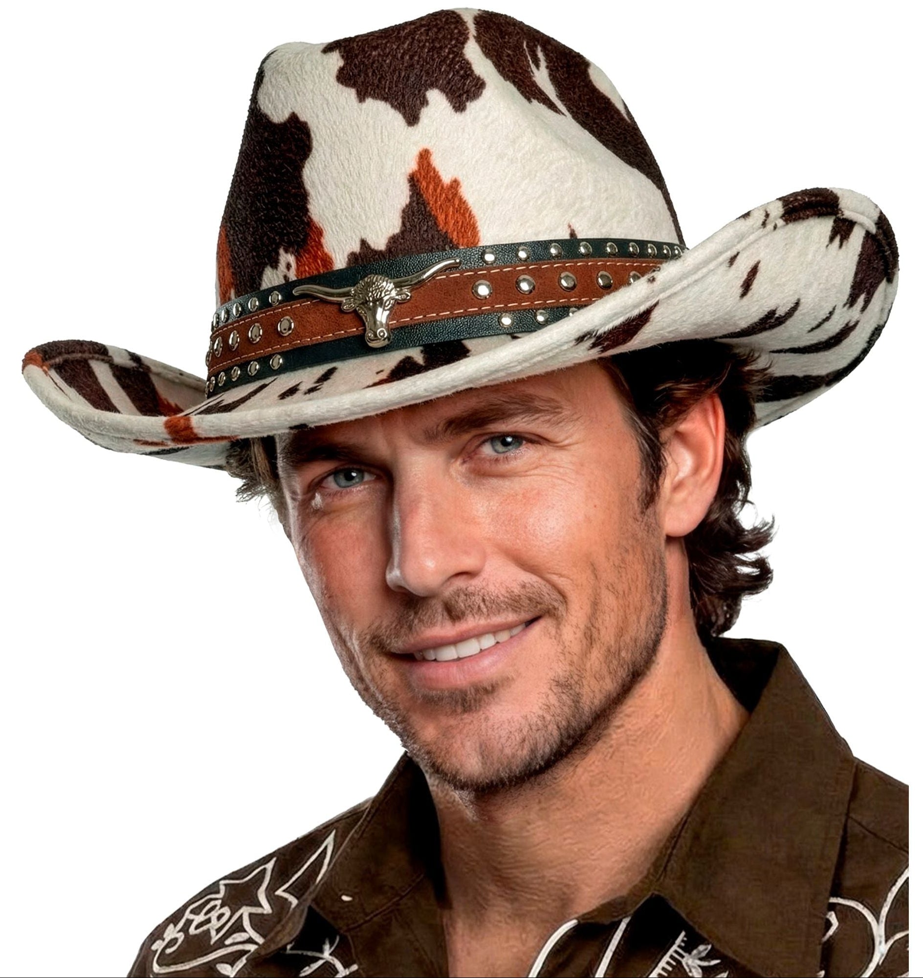 Cappello da cowboy Montana Animalier
