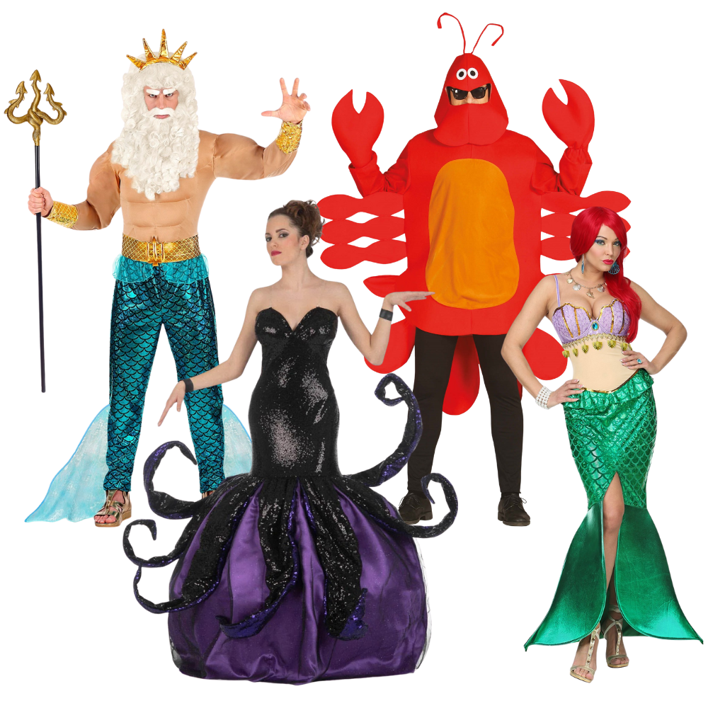 Costumi per Gruppo de La Sirenita