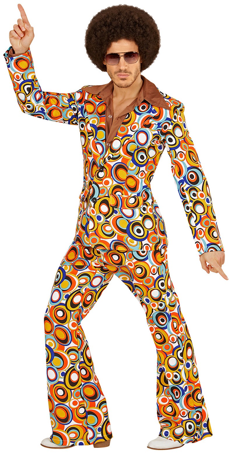 Costumi di Coppia Disco Anni 70 Multicolore