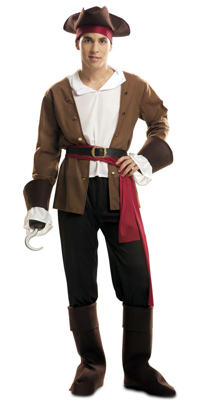 Disfraz de Pirata Bucanero para Hombre Piratas Viving