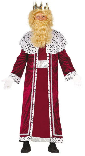 Disfraz Rey Mago Gaspar Adulto Navidad Guirca