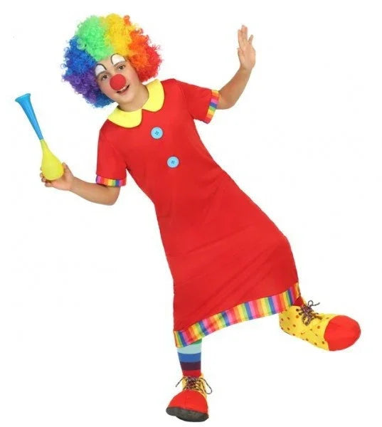 Disfraz de Payasete Rojo para Niño INFANTILES Atosa