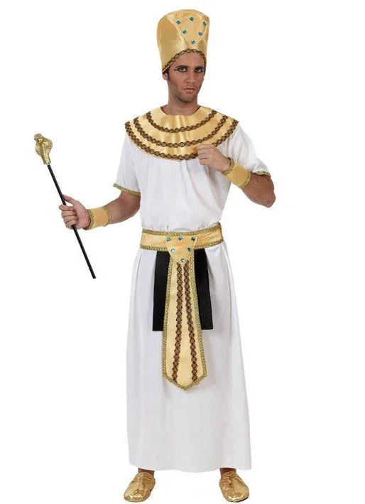 Disfraz de Rey Egipcio del Nilo para Hombre Egipcios Atosa