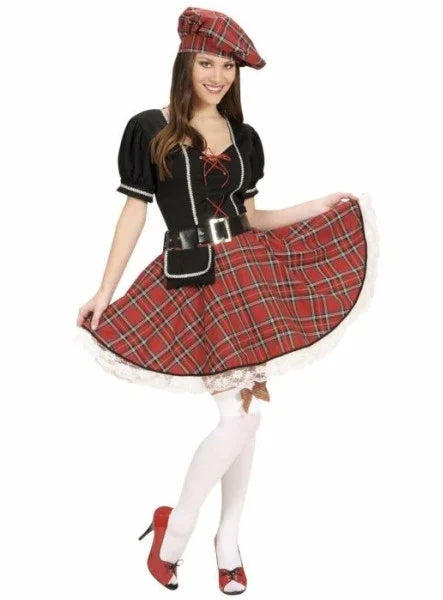 Disfraz de Escocesa Lujo Escoceses Widmann