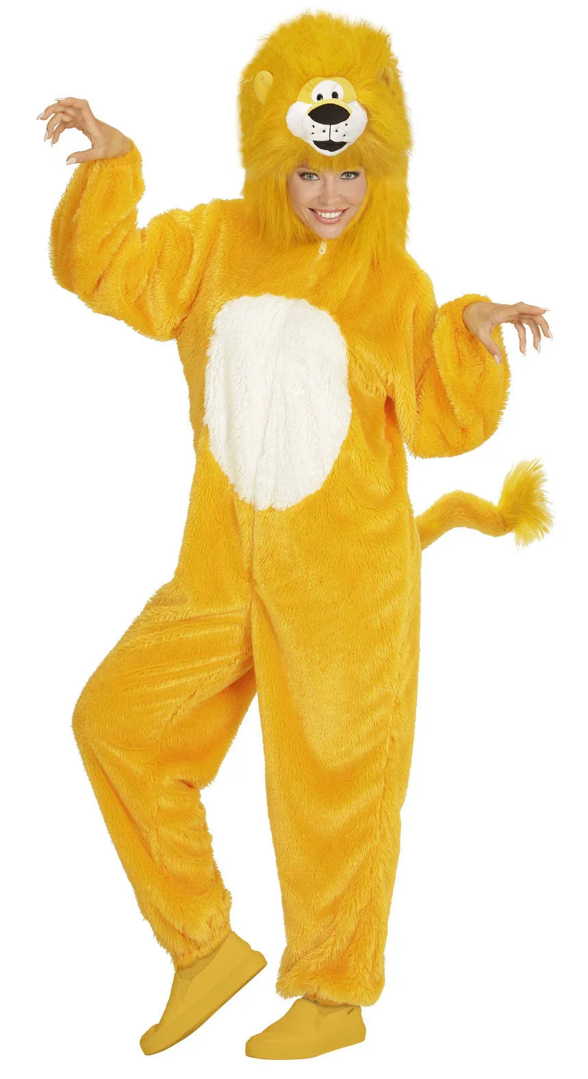 Disfraz de León Amarillo para Adulto Animales Widmann