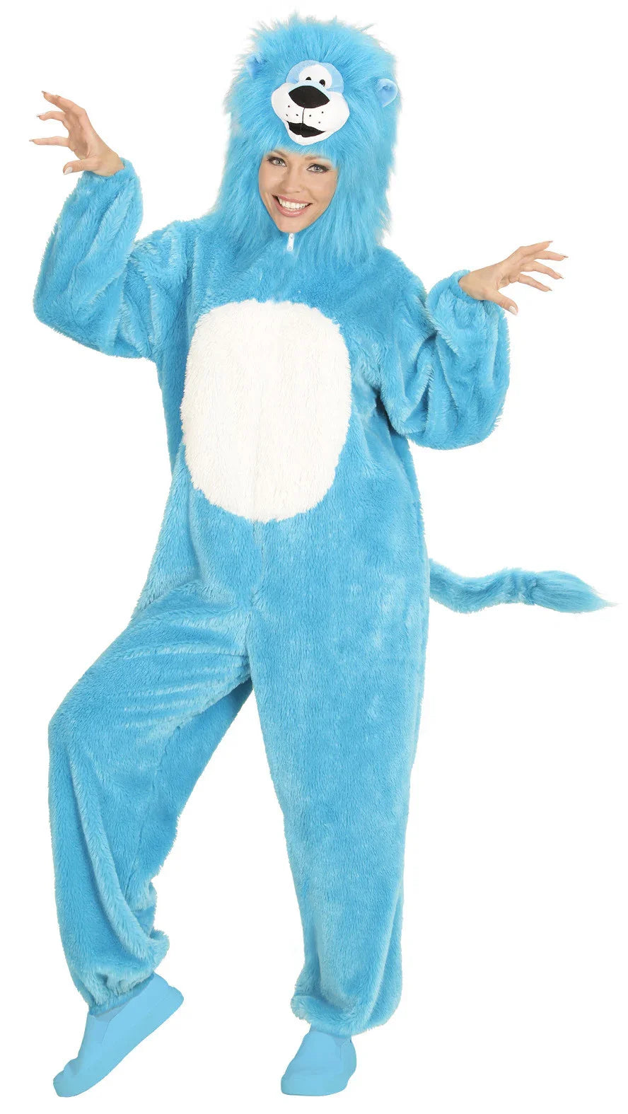Disfraz de León Azul para Adulto Animales Widmann