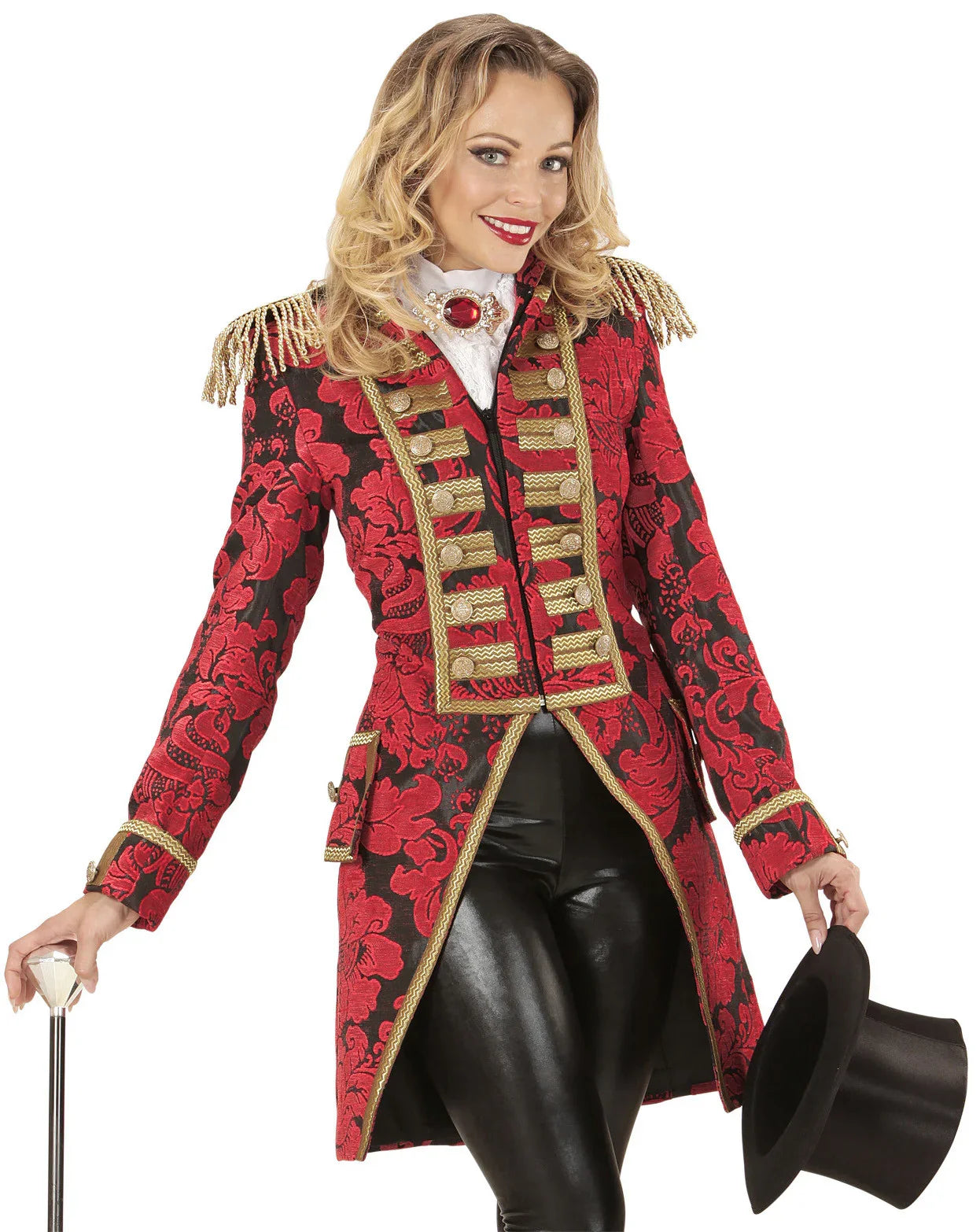 Frac Rojo Premium para Mujer Chaquetas, Chalecos y Camisas Widmann