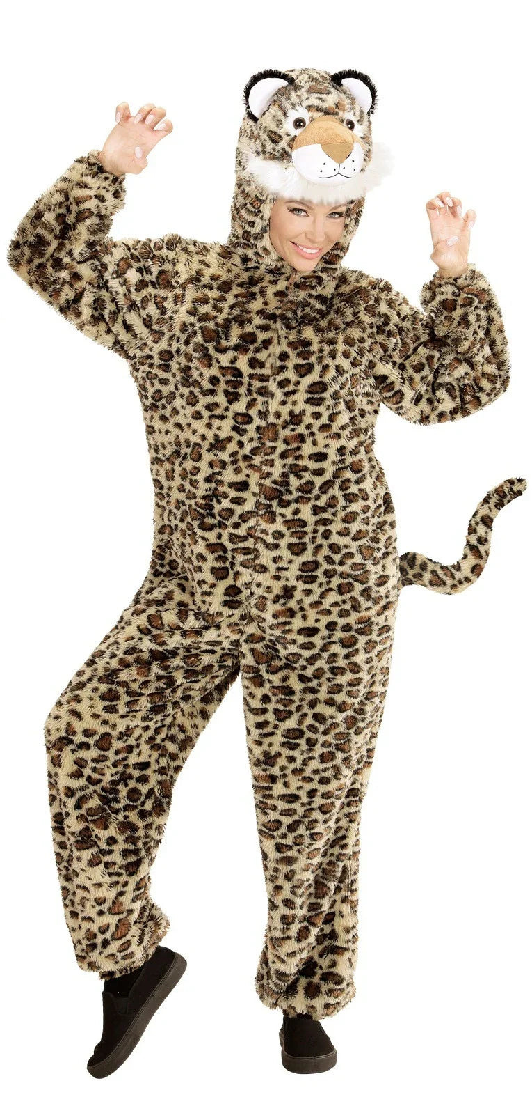 Disfraz de Leopardo de Peluche Unisex Animal Widmann