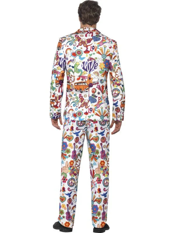Traje Flower Power para Hombre Trajes Originales Smiffys