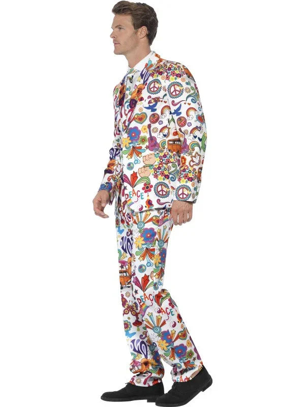 Traje Flower Power para Hombre Trajes Originales Smiffys