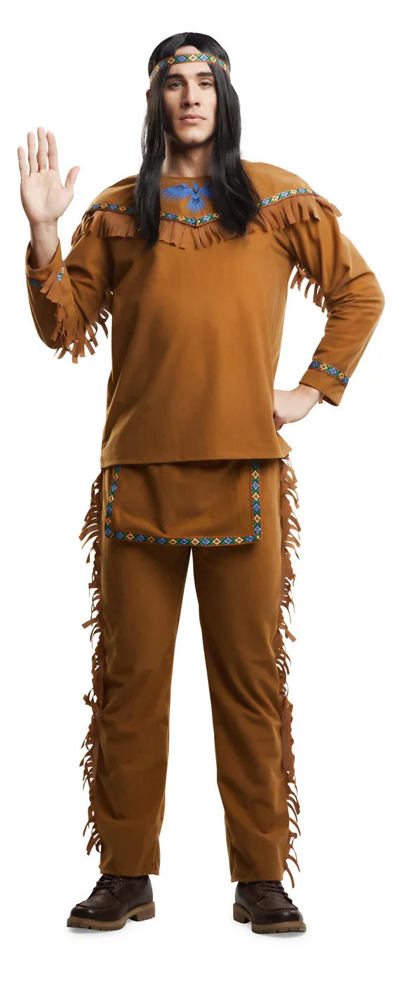 Disfraz de Indio Americano para Hombre Indio Viving