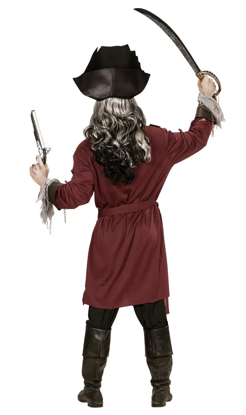 Disfraz de Capitán Pirata Fantasma para Hombre Piratas Widmann