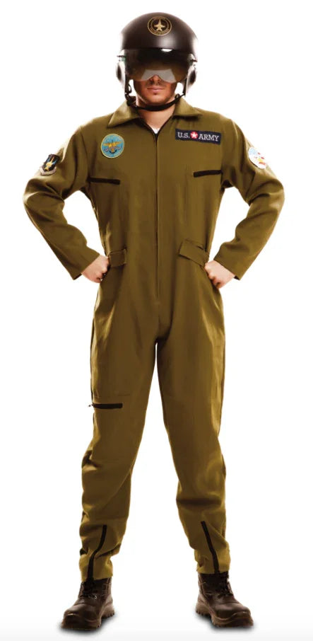 Disfraz Piloto Top Gun Militares y Soldados Viving