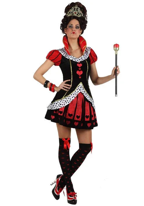 Disfraz de Reina de Corazones Adultos Atosa