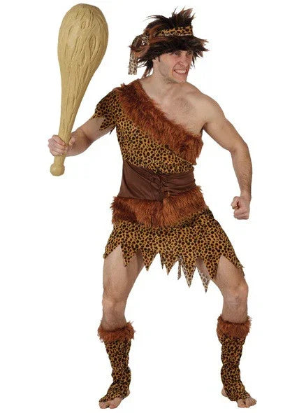 Disfraz de Troglodita para Adulto Trogloditas y Cavernícola Atosa