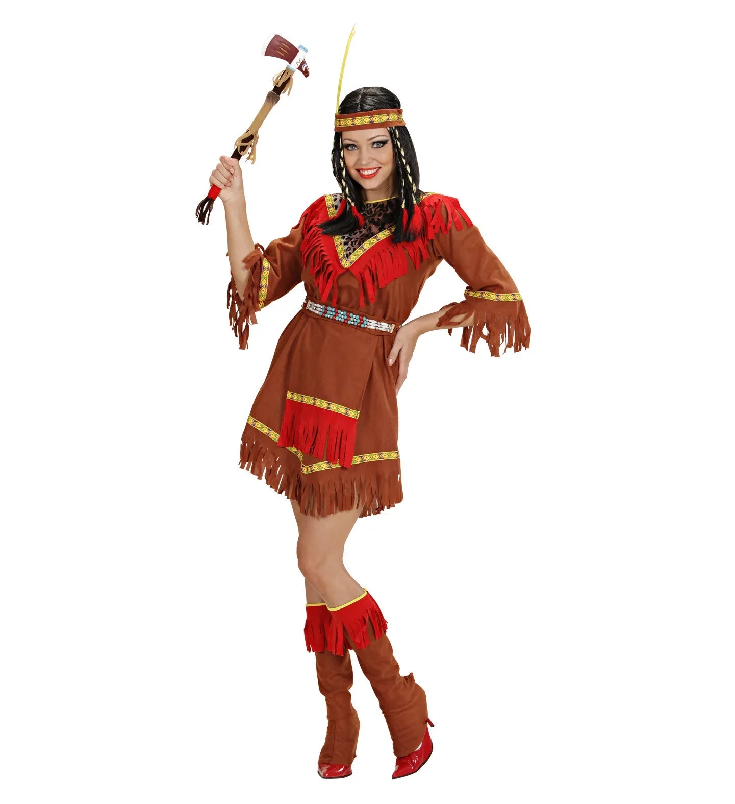 Disfraz de India Apache para Adulto Adultos Widmann