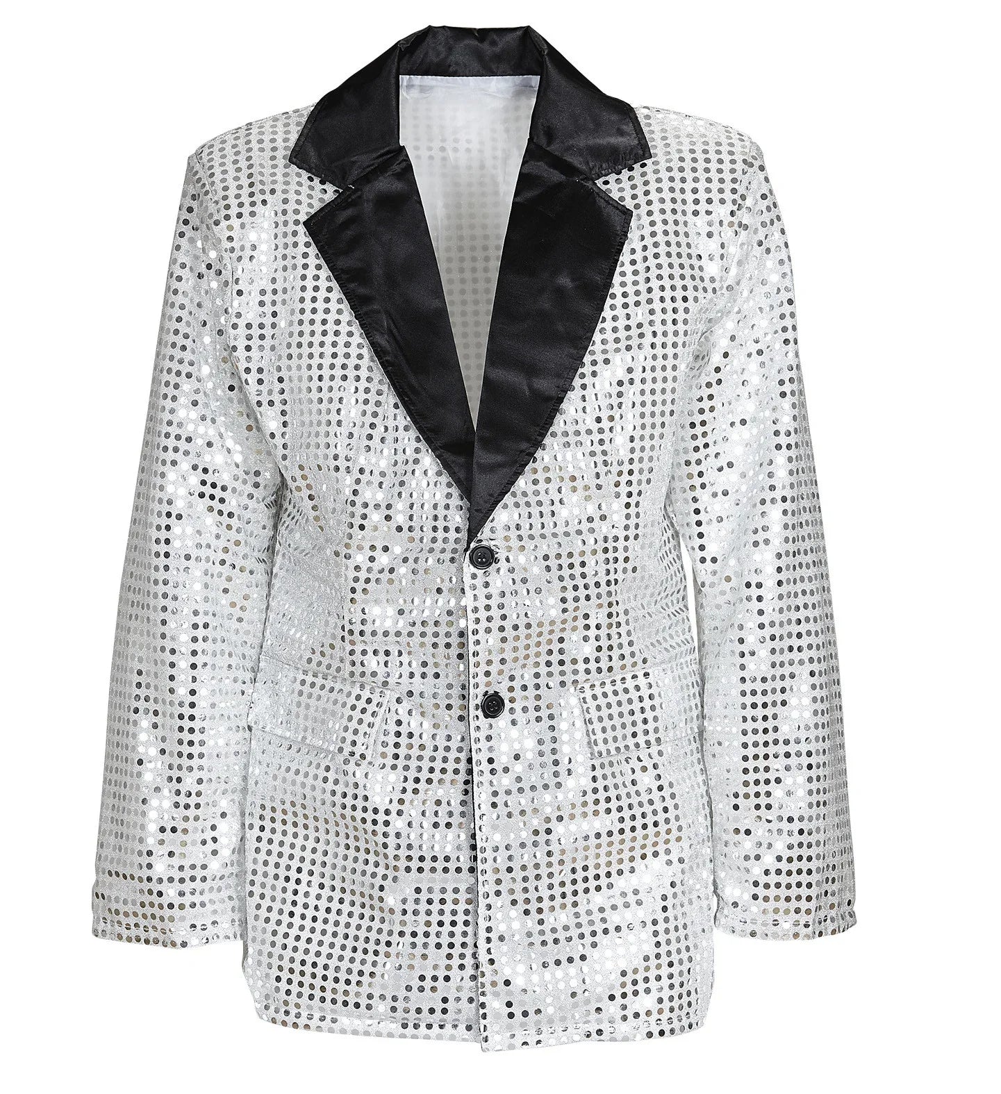 Chaqueta de Lentejuelas Plateada Chaquetas y Fracs Widmann