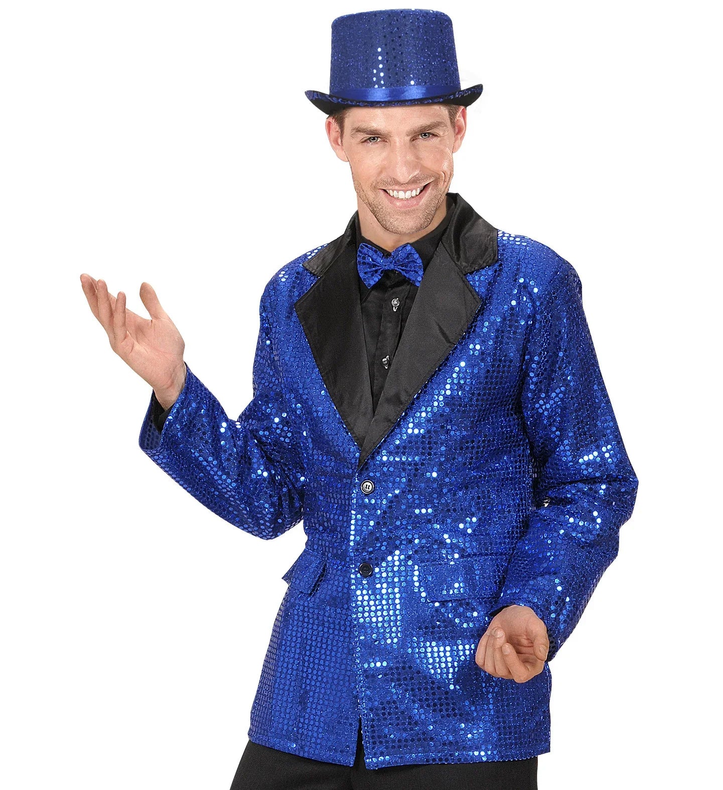 Chaqueta de Lentejuelas Azul para Hombre COMPLEMENTOS Widmann