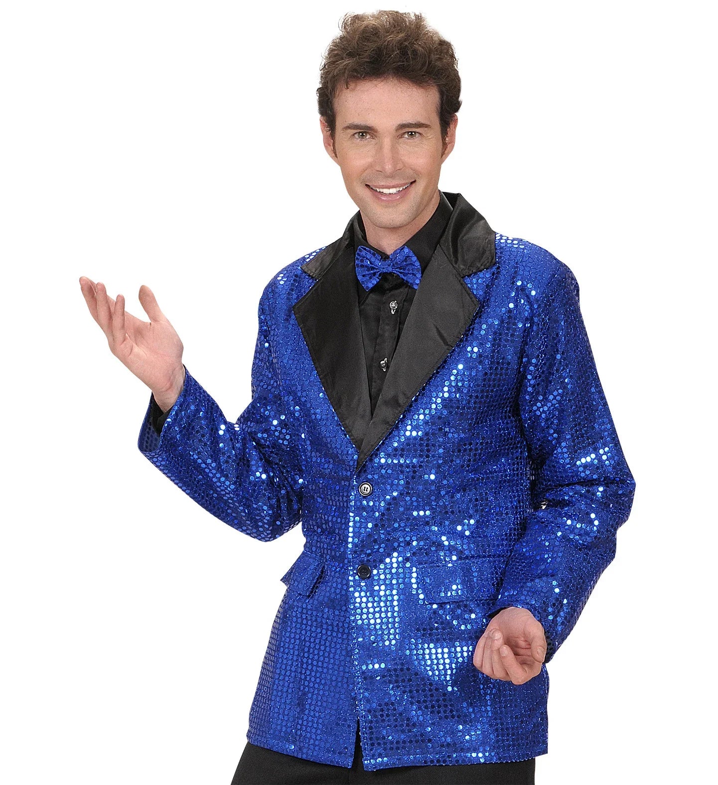 Chaqueta de Lentejuelas Azul para Hombre COMPLEMENTOS Widmann