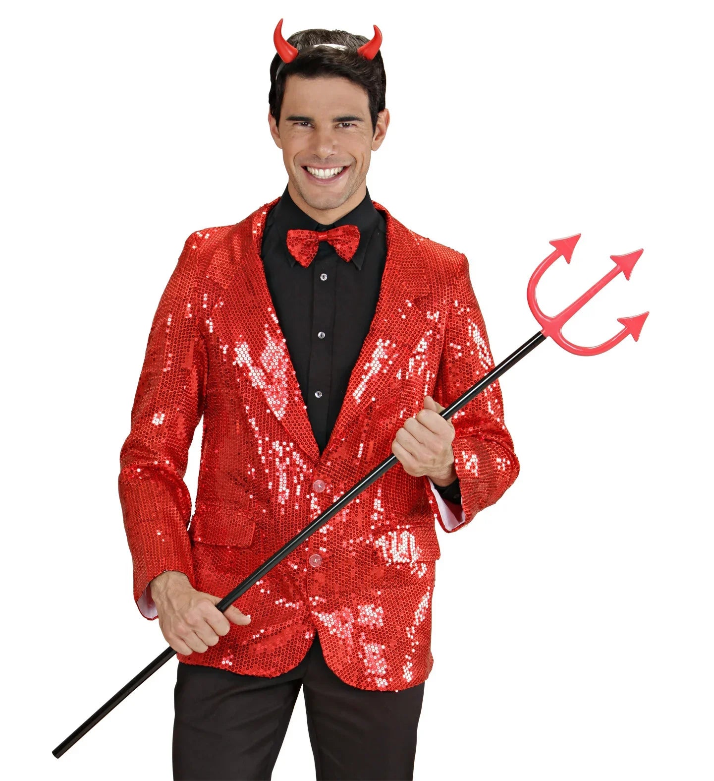 Chaqueta Lujo de Lentejuelas Rojas Cosidas para Hombre Chaquetas, Chalecos y Camisas Widmann