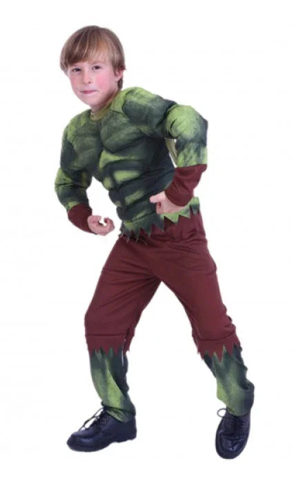 Disfraz de Monstruo Verde Infantil Superhéroes Infantiles EuroCarnavales