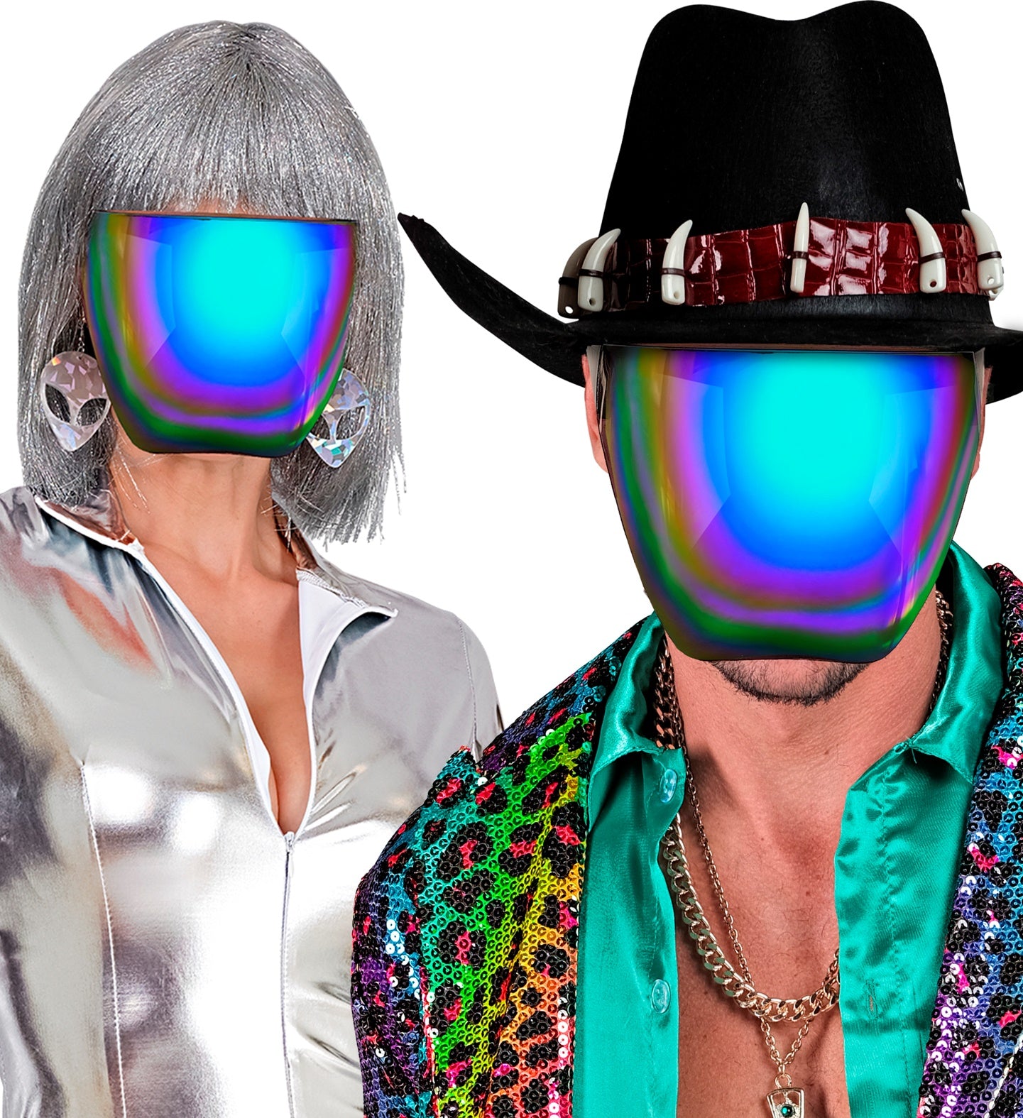 Gafas con Pantalla de Espejo Azul-Violeta Gafas Widmann