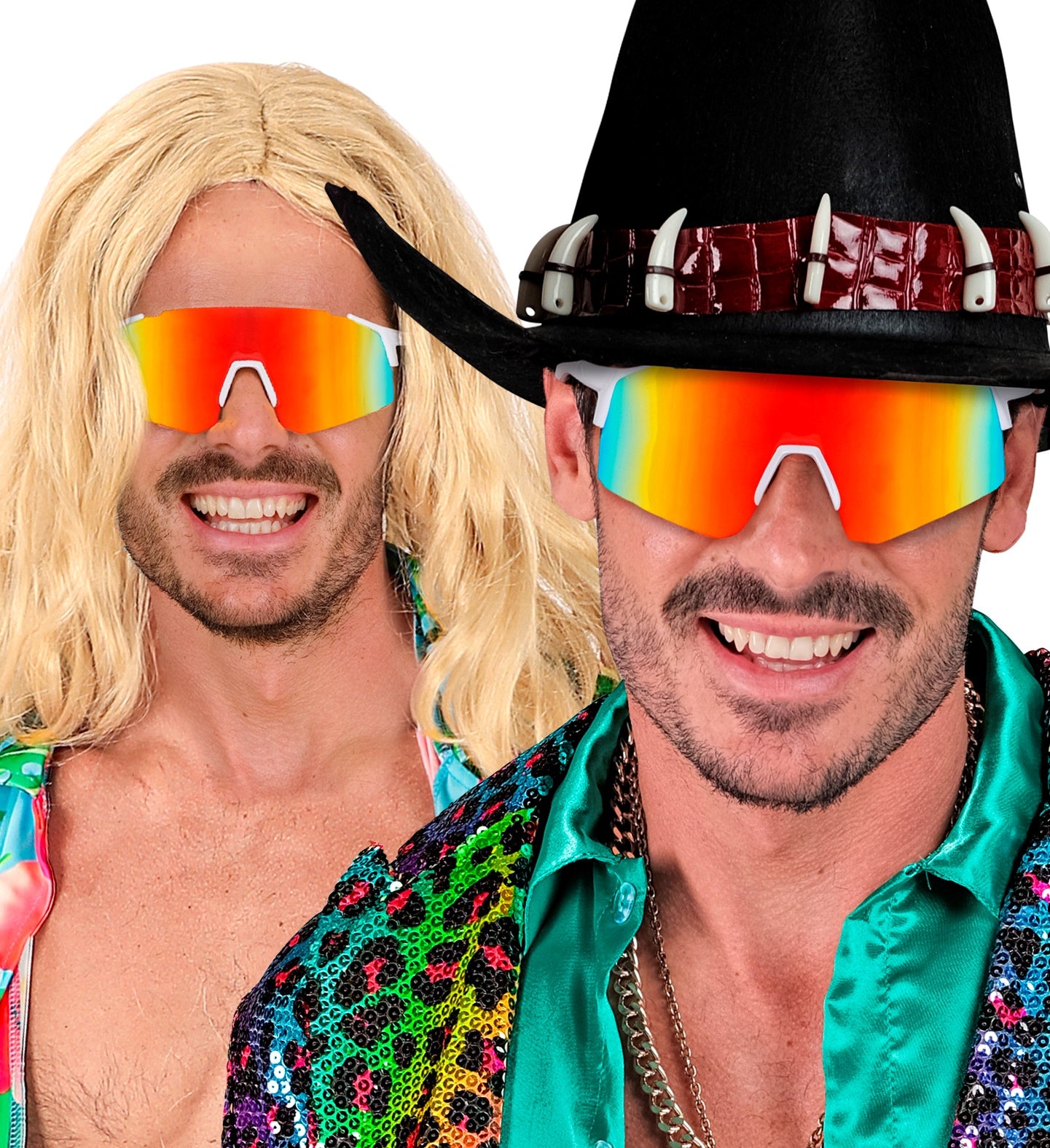 Gafas de Espejo Arcoíris Tipo Ciclismo Gafas Widmann