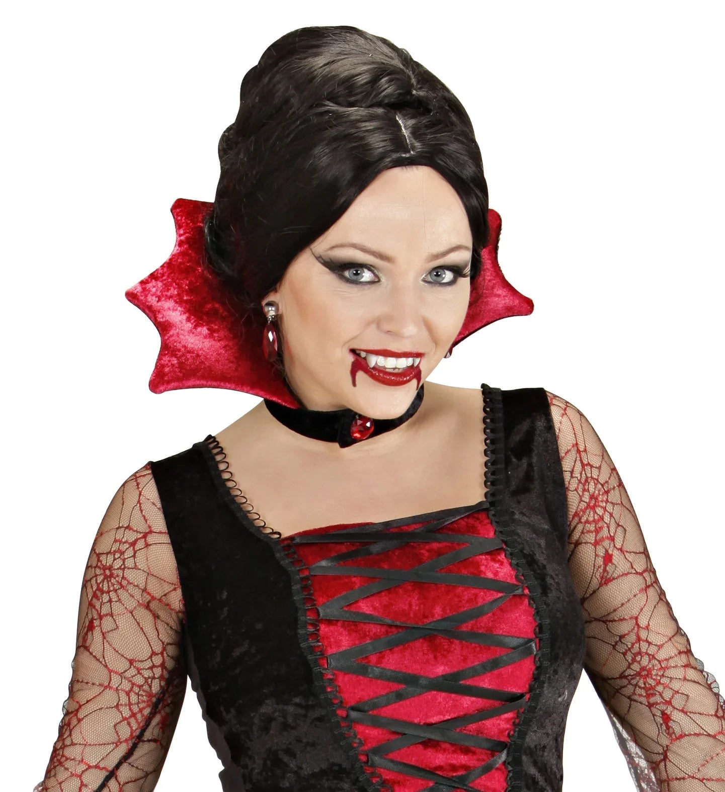 Colmillos de Vampiro con Adhesivo COMPLEMENTOS Widmann