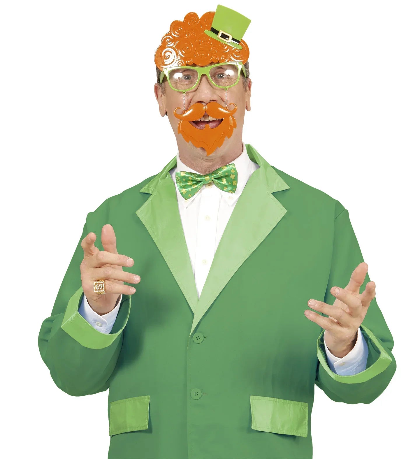 Gafas de St Patrick's para Photocall Complementos Photocall Widmann