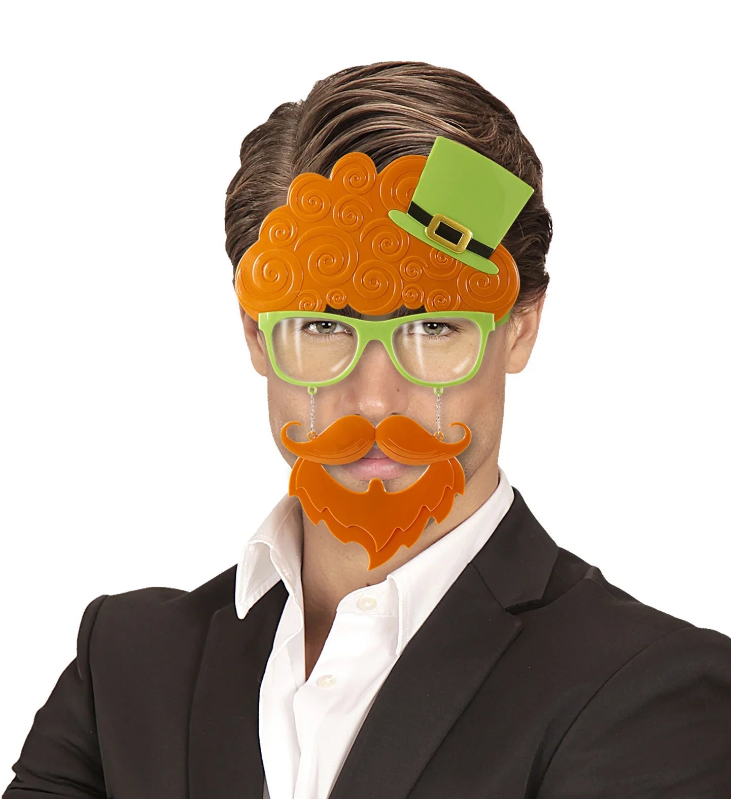 Gafas de St Patrick's para Photocall Complementos Photocall Widmann