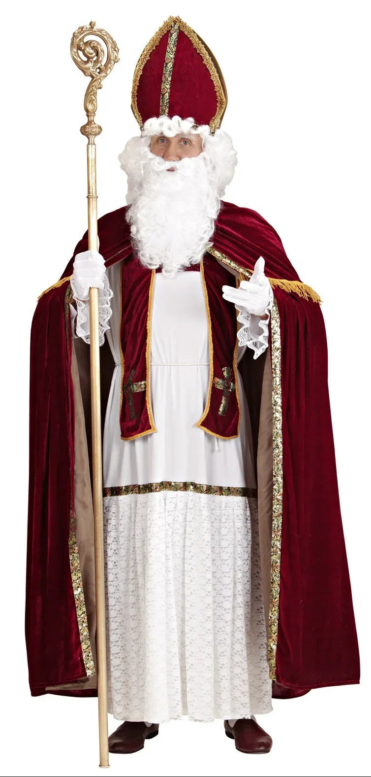 Disfraz de San Nicolás para Hombre Religiosos Widmann
