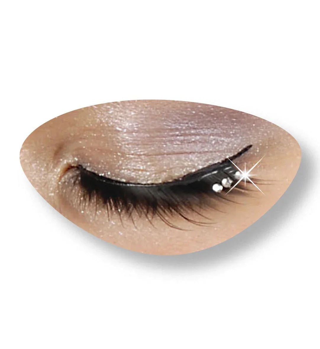 Pestañas Negras Crecientes con Brillantes Pestañas Widmann