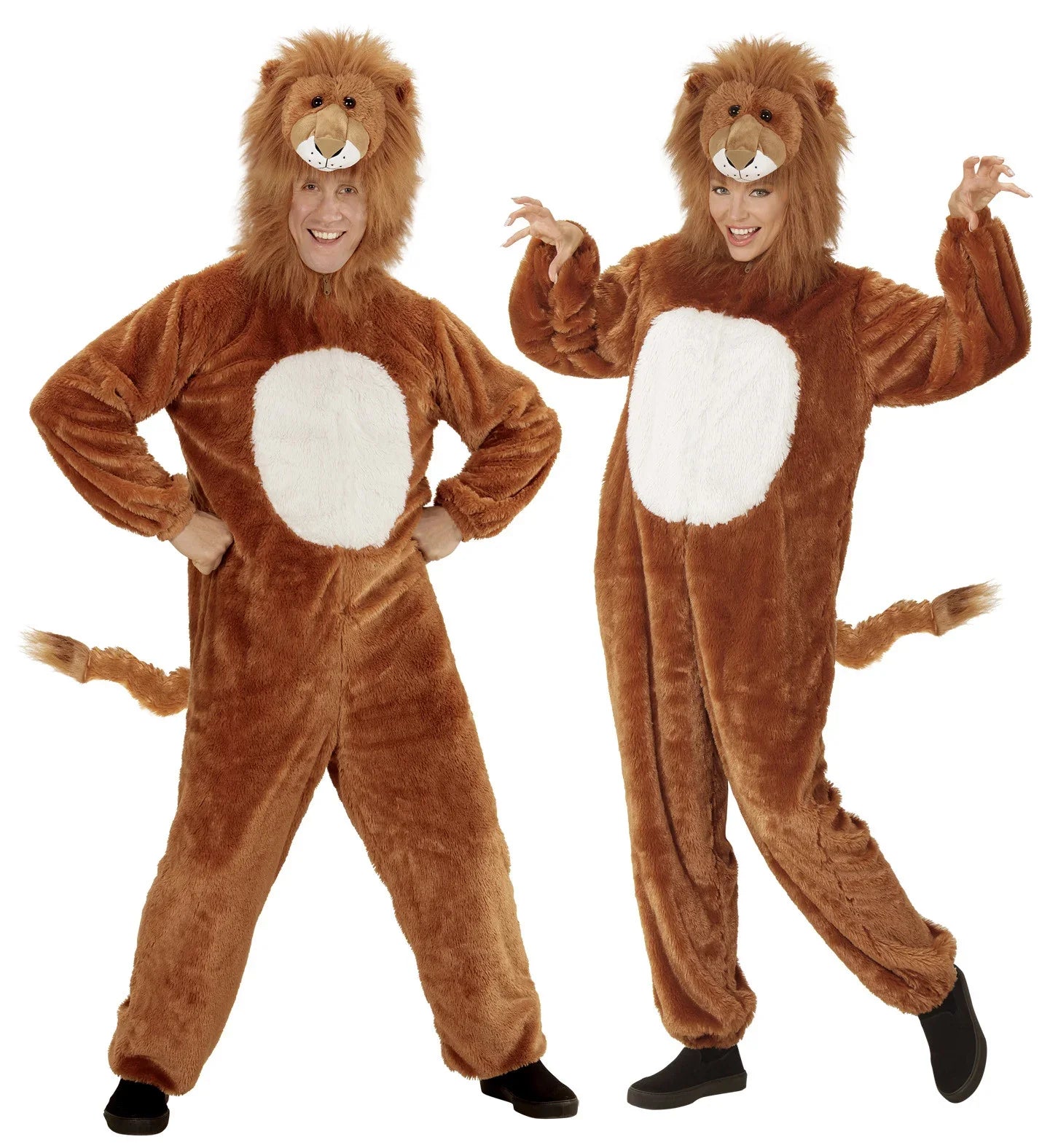 Disfraz de León Marrón para Adulto Animales Widmann
