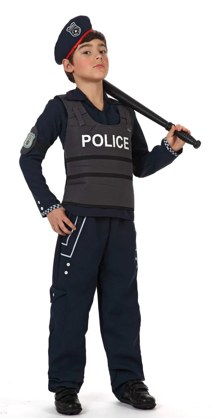 Disfraz de Policía para Niño INFANTILES Atosa