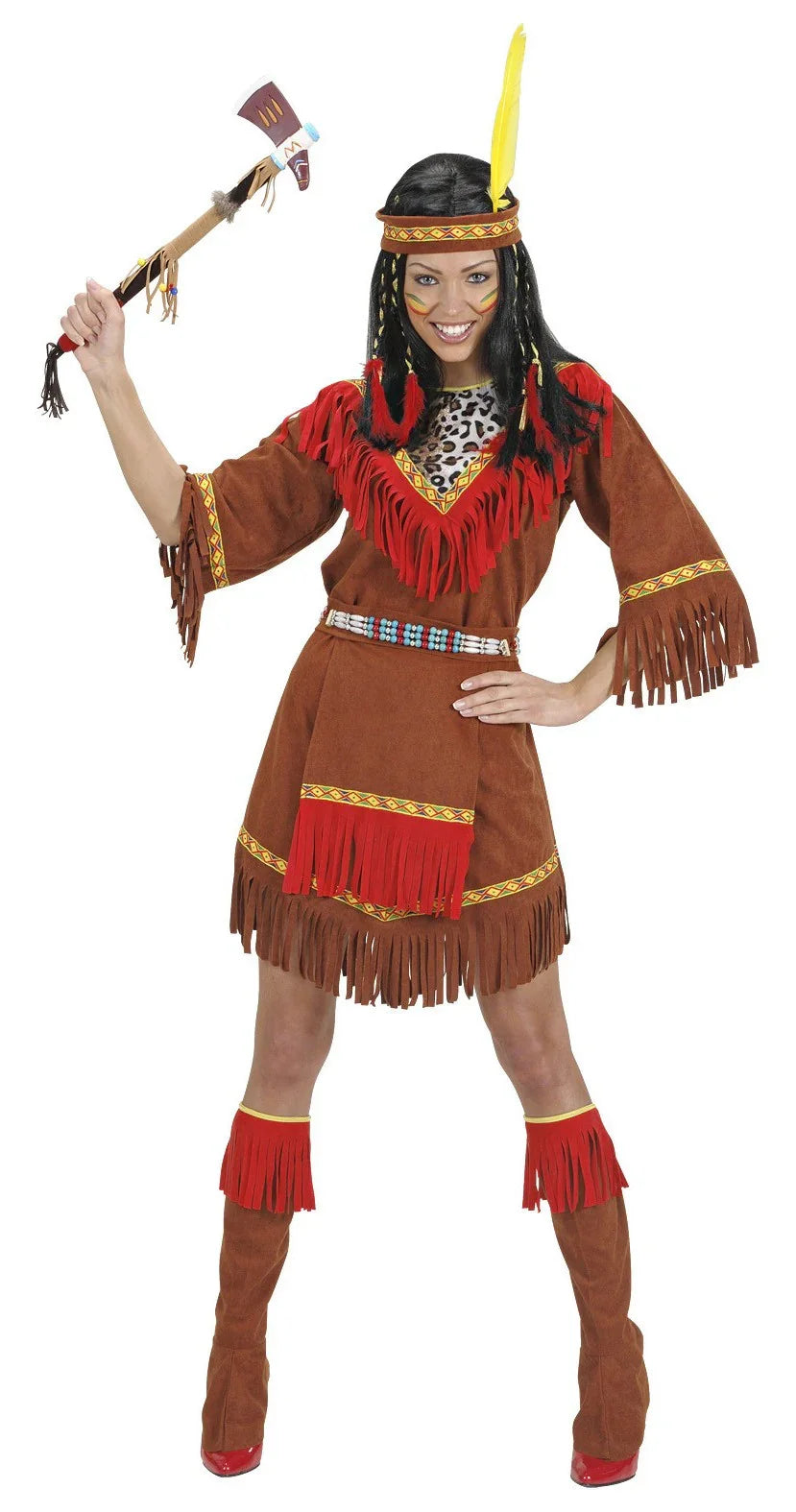 Disfraz de India Apache para Adulto Adultos Widmann