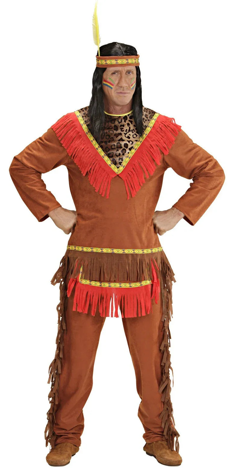 Disfraz de Indio para Hombre Adultos Widmann