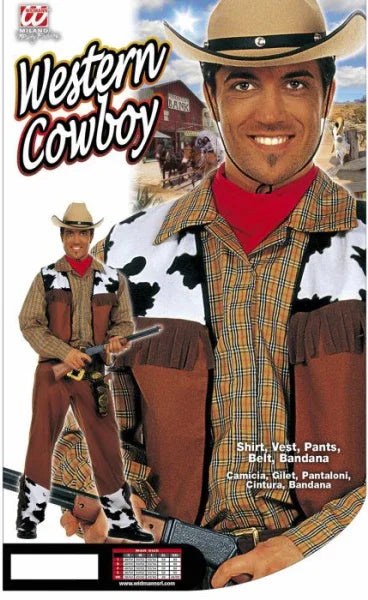 Disfraz de Vaquero Cow-Boy Adultos Widmann