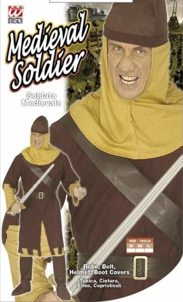 Disfraz de Soldado Medieval para Hombre Adultos Widmann