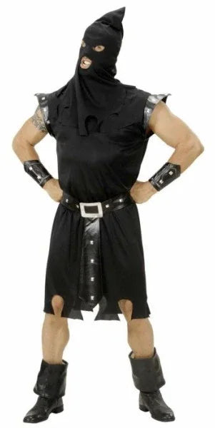 Disfraz de Verdugo Negro para Hombre Adultos Widmann