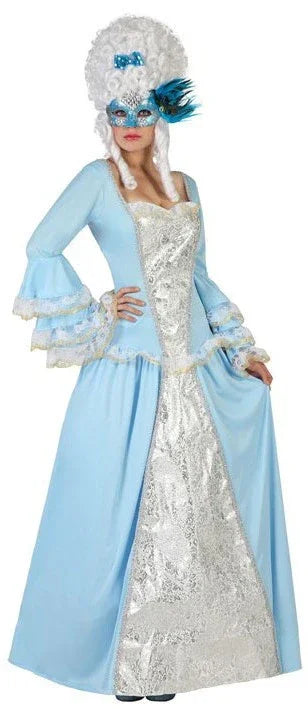 Disfraz de Mujer Cortesana Venecianos y de Época Atosa