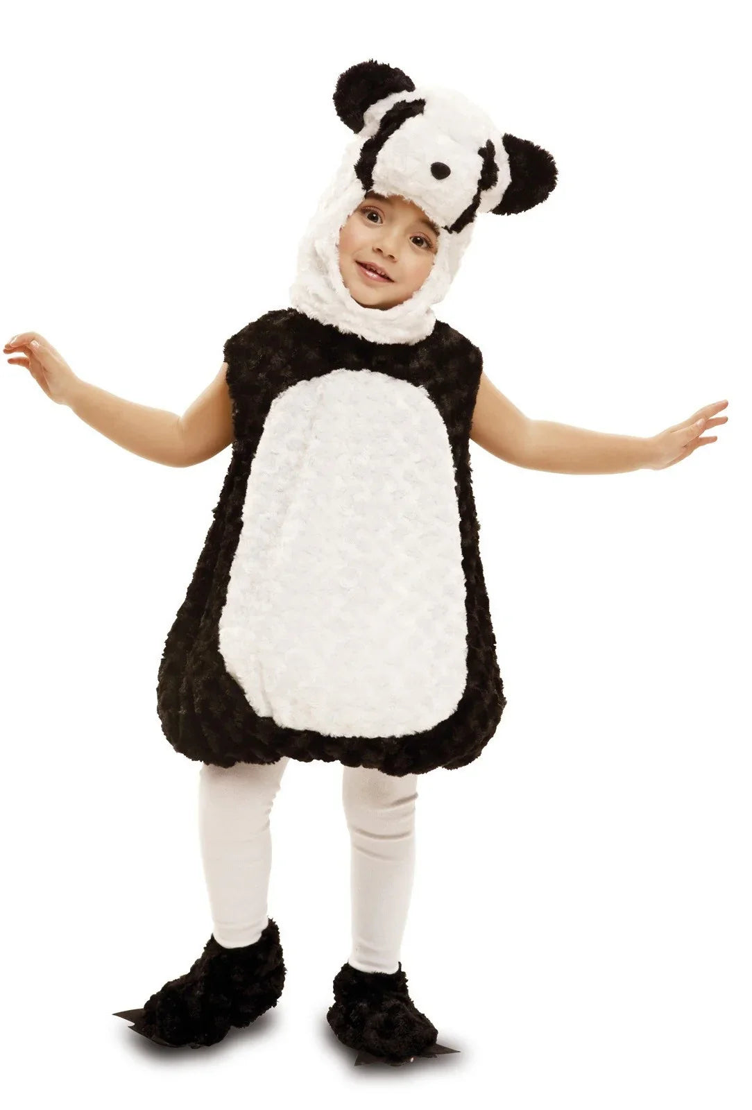 Disfraz de Oso Panda de Peluche para Niños Animales Infantiles Viving