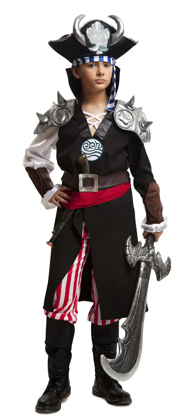 Disfraz de Pirata Demoníaco para Niño Piratas Infantiles Viving
