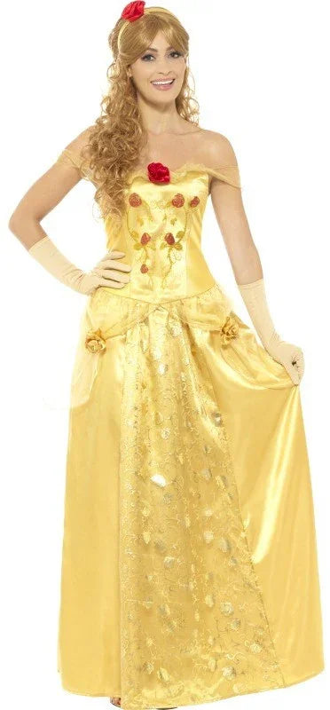 Disfraz de Bella para Mujer Dibujos Animados y Cuentos Smiffys