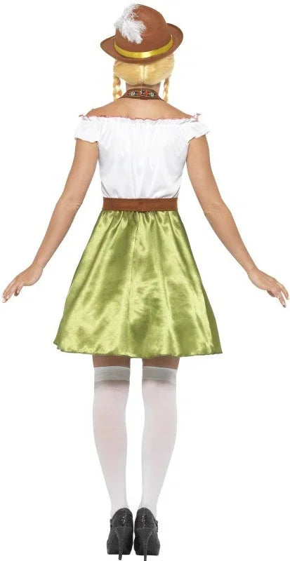 Disfraz de Tirolesa Oktoberfest Verde para Mujer Tiroleses Oktoberfest Smiffys